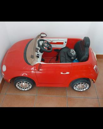 fiat 500 elettrica per bambini 