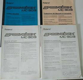 Manuali mc 303 groovebox roland manuali in italian