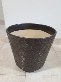 Portavaso in ceramica 35cm x 30cm