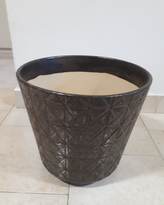 Portavaso in ceramica 35cm x 30cm