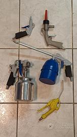 Kit 5 accessori per compressore aerografo