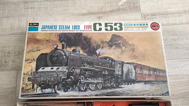 Kit di costruzione JAPANESE STEAM LOCO TYPE C53