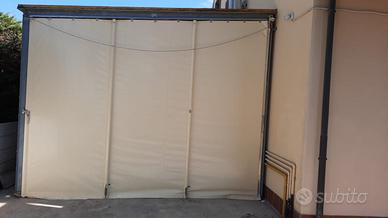 Porta scorrevole tipo a soffietto per esterni