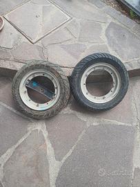 cerchi e gomme  ape 50