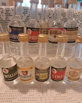 liquore da collezione  in miniatura 