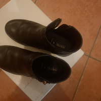 Tronchetti in pelle Geox bambina