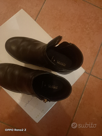 Tronchetti in pelle Geox bambina