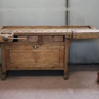 BANCO DA FALEGNAME RESTAURATO MOBILE BAGNO