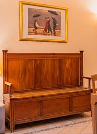 Cassapanca legno primi '900 da sistemare