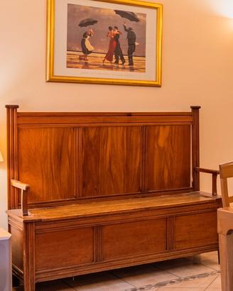 Cassapanca legno primi '900 da sistemare