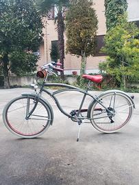 bicicletta custom americana 