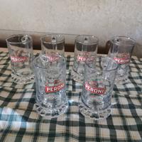 Bicchieri birra Peroni