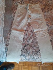 Pantaloni 9.2 beige nuovo TG 50