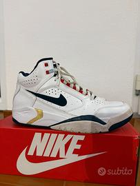Scarpe Nike Air Flight Lite Mid uomo bianche