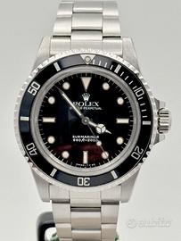 orologio rolex submariner vintage ref 5513 40 mm