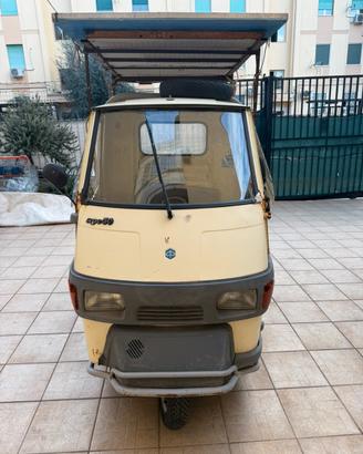 Piaggio Ape cross 50 yellow