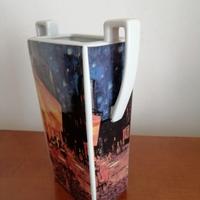 VASO IN PORCELLANA DECORATO