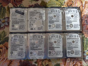 stock di 8 har disc 2,5" HGST slim 500gb