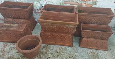 12 vasi fiorere terracotta