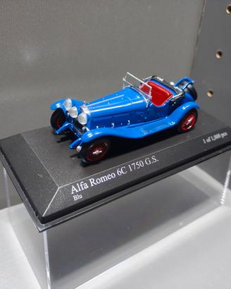 Minichamps Alfa Romeo 6C 1750 G.S. 1:43 Blu