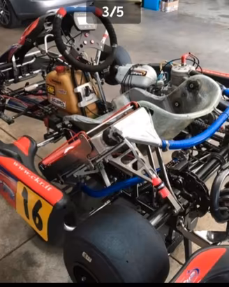 Kart 125 kz10  kart 100 CARRELLO