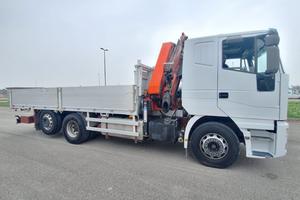 IVECO 440E52 - GRU PALFINGER PK 17.000 - CASSONE F