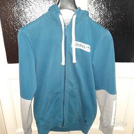 Giacca tuta Adidas felpata con cappuccio TG S Adid