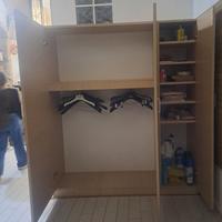 armadio e scarpiera 3 ante 