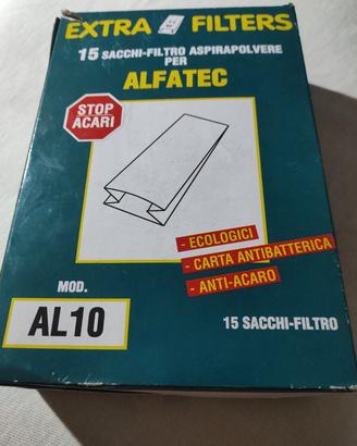 10 SACCHI FILTRO ASPIRAPOLVERE AL10 ALFATEC SIMAC