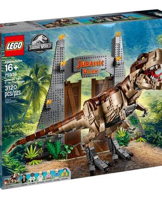 Lego 75936 Jurassic Park: la furia del T. rex