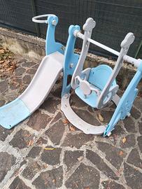 scivolo e altalena per bambini da giardino - 30€