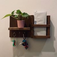 Appendi chiavi in legno fatto a mano