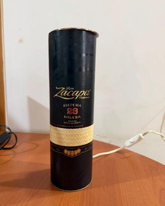 Bottiglia lampada zacapa 23