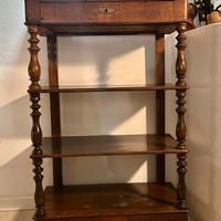 Antica e rara etagere, libreria e leggio