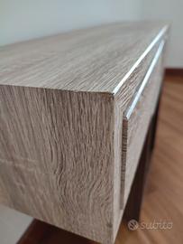 Mobiletto-mensola a muro due cassetti