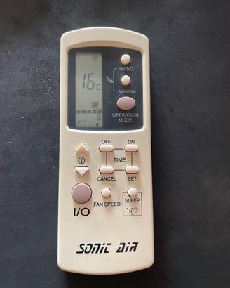Telecomando sonic air condizionatore
