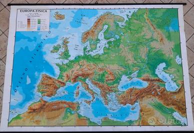 Carte geografiche da parete