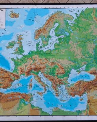 Carte geografiche da parete