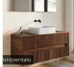 mobile bagno sospeso nuovo senza top