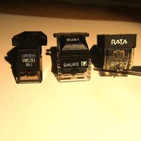 RATA RP20,  Shure BU81,testine per giradischi