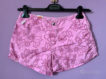 Costume/short Sundek rosa fantasia floreale