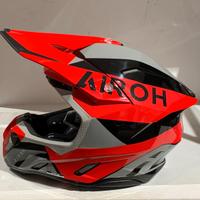 Casco AIROH TWIST 3 KING RED GLOSS