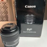 Obiettivo Canon RF 35mm f/1.8 Macro IS mirrorless