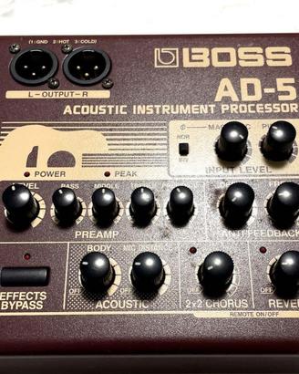 Preamplificatore Boss AD5