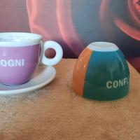 N.2  tazze medie Illy espresso   50 biennale