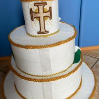 Torta scenografica comunione
