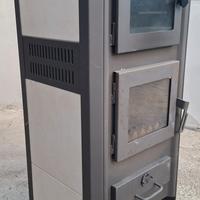 Stufa a legna con forno  ignip 12kw