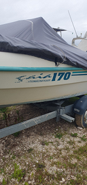 Barca 5,40 metri con carrello omologato