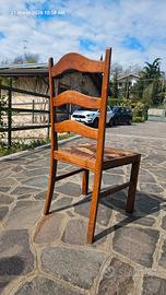sedie in rovere 