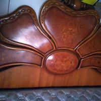 Letto matrimoniale con mat+cassettiera+2 comodini